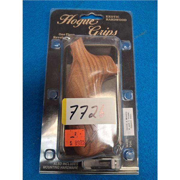 HOGUE GRIPS FOR SMITH & WESSON K&; FRAME SQUARE BUTT EXOTIC WOOD - 1 ITEM
