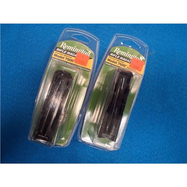REMINGTON MAGAZINE FITS MODEL 7600 SA, CAL 7-08, 308, 6MM, 243, 257 ROBERTS - 2 ITEMS