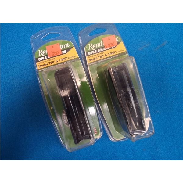 REMINGTON MAGAZINE FITS 750 & 7400 L.A. CAL. 270, 30-06, 280, 35 WHELEN - 2 ITEMS