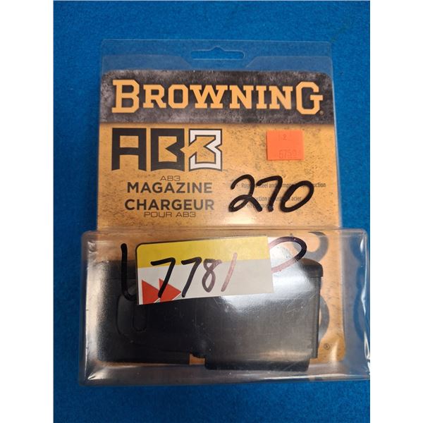 BROWNING USED AB3 CAL 270 WIN LA STD - 1 ITEM