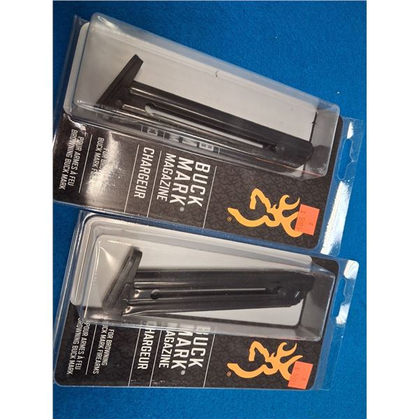 BROWNING 1911-22 PISTOL MAG CAL 22LP - 10RNDS - 2 ITEMS