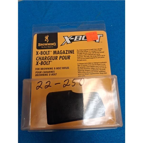 BROWNING X-BOLT CAL 22-250 REM - 1 ITEM
