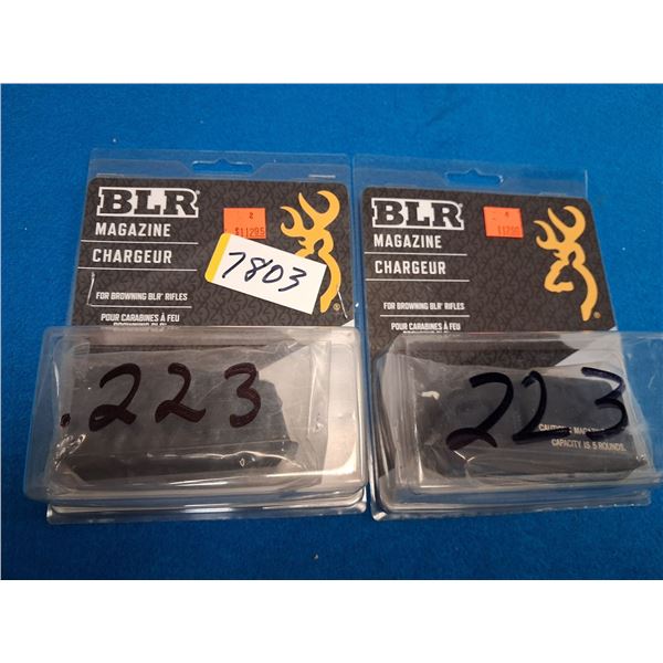 BROWNING BLR MAG CAL 223 REM - 2 ITEMS