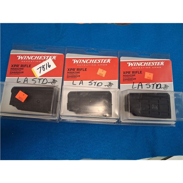 WINCHESTER XPR MAGS L.A. STD. CAL. 270-30-06 - 3 ITEMS