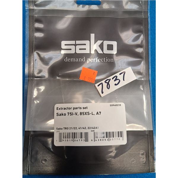 SAKO 751-V, 85XS-L, A7 EXTRACTOR PARTS SET - 1 ITEM