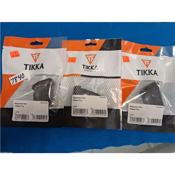TIKKA T1X MAG CAL 17 HMS - 3 ITEMS