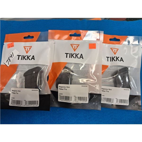 TIKKA T1X MAG CAL 17 HMS - 3 ITEMS