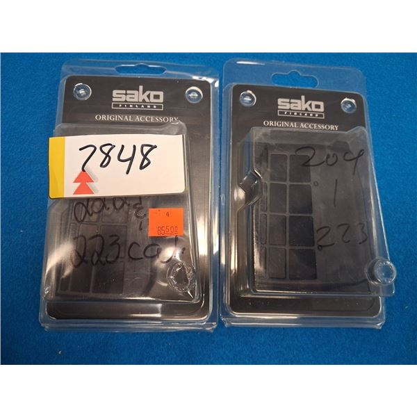 TIKKA T3X 16RND & 14RND, CAL 204, 222, 223 - 2 ITEMS