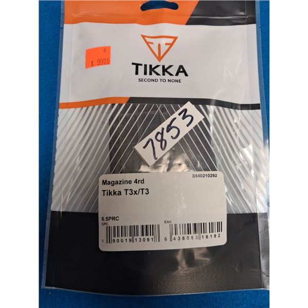 TIKKA T3X-T3 CAL 6.5 PRC, 4RND - 1 ITEM - PAL REQ.