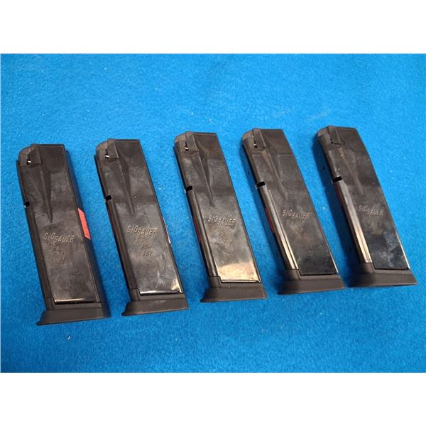 5X SIGSAUER P229 PISTOL MAG CAL 40 S&W 357 10RNDS - PAL REQ.