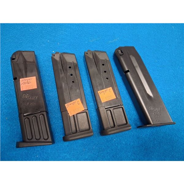 4X STEYR PISTOL MAG 9X19, 10RNDS - PAL REQ.