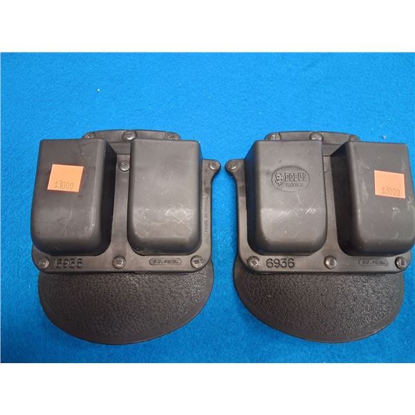 2X FOBUS DOUBLE MAG HOLSTER FOR BELT