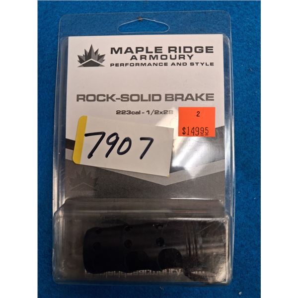 MAPLE RIDGE MUZZLE BRAKE 223 CALS 1/2X28 THREADS