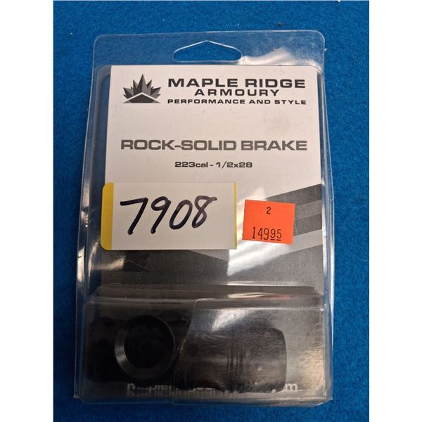MAPLE RIDGE MUZZLE BRAKE 223 CALS 1/2X28 THREADS