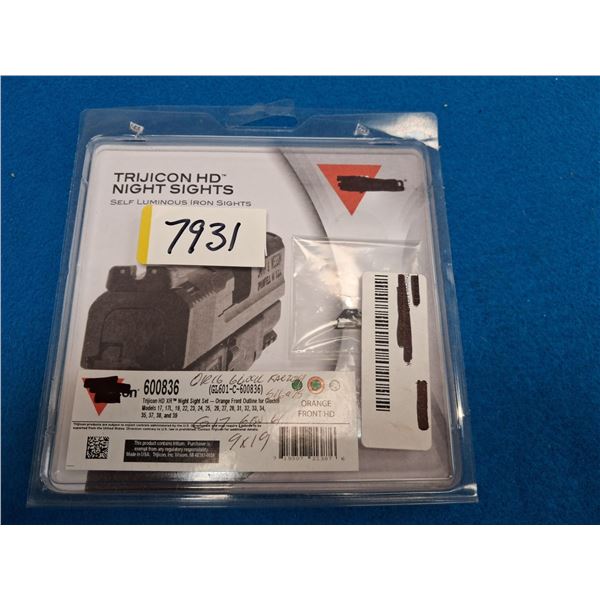 GLOCK ORIGINAL FRONT SIGHT FOR G-17 GEN4, 9MM NOT TRIJICON