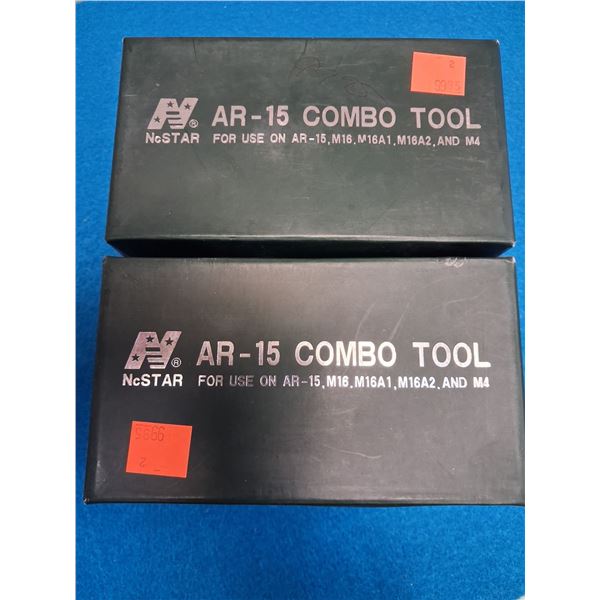 2X NC STAR AR-15 COMBO TOOL P.N. TAR USE ON AR15, M16, M16A1, M16A2 &M4