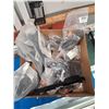 Image 2 : BOX OF MISC. PARTS - 10/22 EXT MAG RELEASE, KEL-TEC RFB-420 QUAD RAIL, KEL-TEC KSG-801