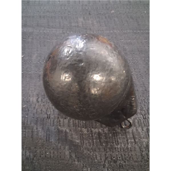 RUBBER COATED 12LB STEEL DOWN RIGGER BALL