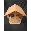 Image 1 : WOODEN CABIN, TOO CUTE, W 13", L 15"