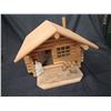 Image 2 : WOODEN CABIN, TOO CUTE, W 13", L 15"