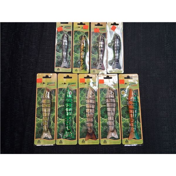 LUCKY BUG ZOMBIE MAXX, ASSORTED SIZES AND COLORS - 9 ITEMS