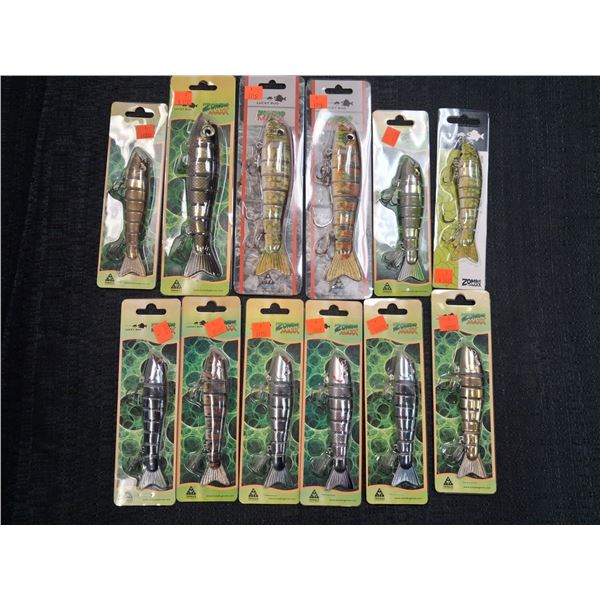 LUCKY BUG ZOMBIE MAXX, ASSORTED SIZES AND COLORS - 12 ITEMS
