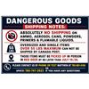 Image 1 : DANGEROUS GOODS SHIPPING NOTES