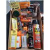Image 2 : MISC BOX OF CLEANING SUPPLIES, & 1 HOPPE'S CLEANING ROD .22-284 CAL