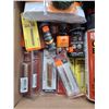 Image 2 : MISC BOX OF CLEANING SUPPLIES, & 1 HOPPE'S CLEANING ROD .22-284 CAL