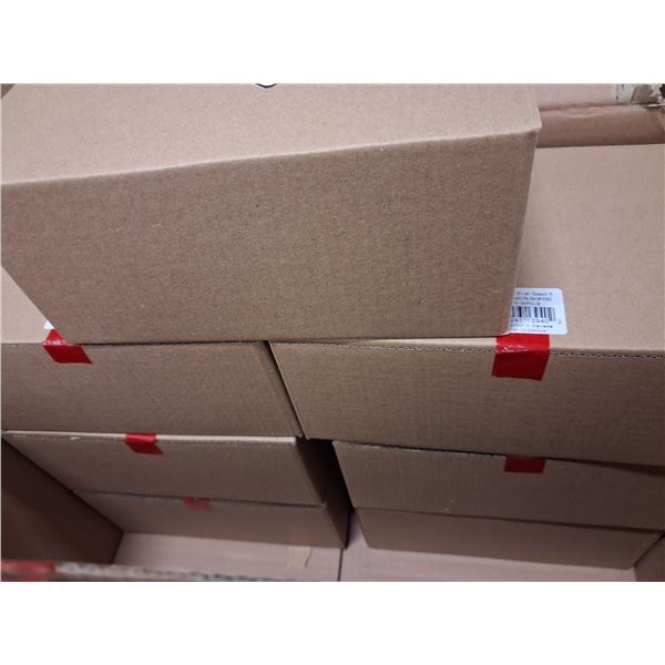 GIBBS WOLVERINE 5" CAMPBELL RIVER SPOONS, RED - 7 BOXES OF 6 - 42 ITEMS