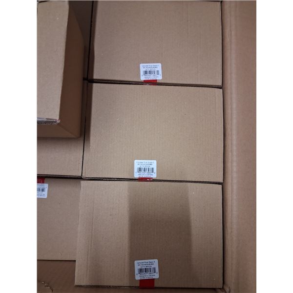 GIBBS WOLVERINE 5" CAMPBELL RIVER SPOONS, BLACK - 9 BOXES OF 6 - 54 ITEMS