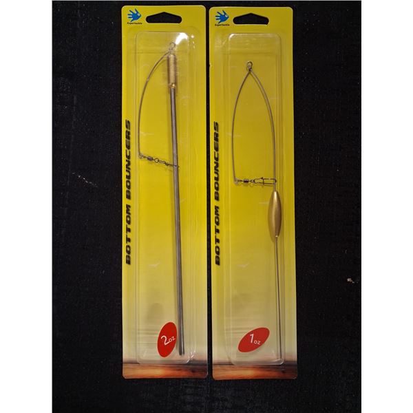 EXPERTACKLE 1 oz. GOLD, 2OZ STEEL BOTTOM BOUNCERS - 113 TOTAL