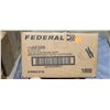 Image 1 : 1 CASE FEDERAL 38 SPECIAL 158 GRAIN, ROUND NOSE, 1000 ROUNDS, PAL REQUIRED, NO SHIPPING ON AMMUNTION