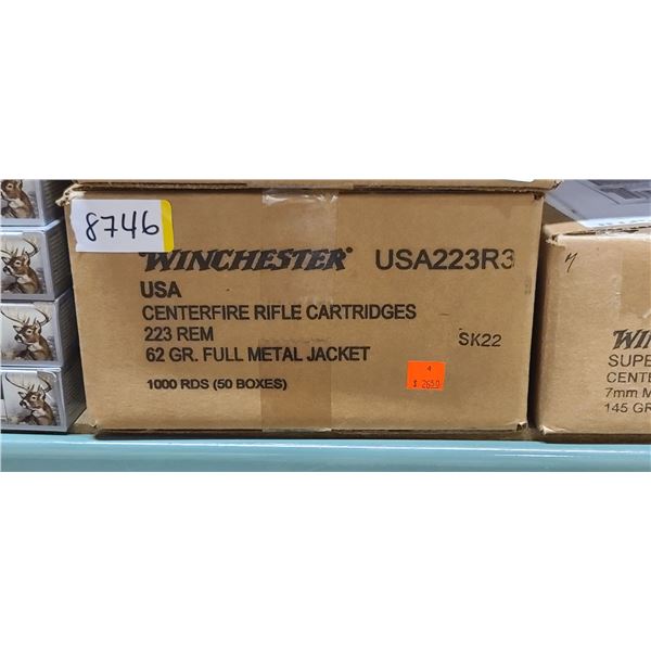1 CASE FEDERAL 9MM LUGER 115 GRAIN FMJ, 1000 ROUNDS, PAL REQUIRED, NO SHIPPING ON AMMUNTION