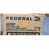 Image 2 : 1 CASE FEDERAL 9MM LUGER 115 GRAIN FMJ, 1000 ROUNDS, PAL REQUIRED, NO SHIPPING ON AMMUNTION