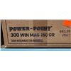 Image 2 : 1 CASE WINCHESTER 300 WIN. MAG,  POWER POINT, 150 GRAIN,  200 ROUNDS PAL REQUIRED, NO SHIPPI