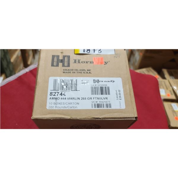 HORNADY 444 MARLIN 265GR FTX LVR 200/BOX - PAL REQ. NO SHIPPING