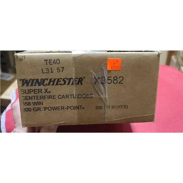 WINCHESTER SUPER X 358 WIN 200GR POWER POINT 200/BOX - PAL REQ. NO SHIPPING