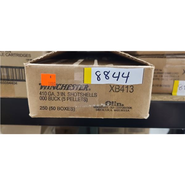 WINCHESTER 410GA 3" 000 BUCK 5 PELLET 46 BX’S 220 ROUNDS - PAL REQ. NO SHIPPING