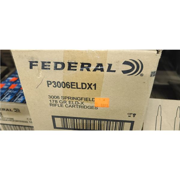 FEDERAL 30-06 SPRG 178GR ELD-X 200/BOX - PAL REQ. NO SHIPPING