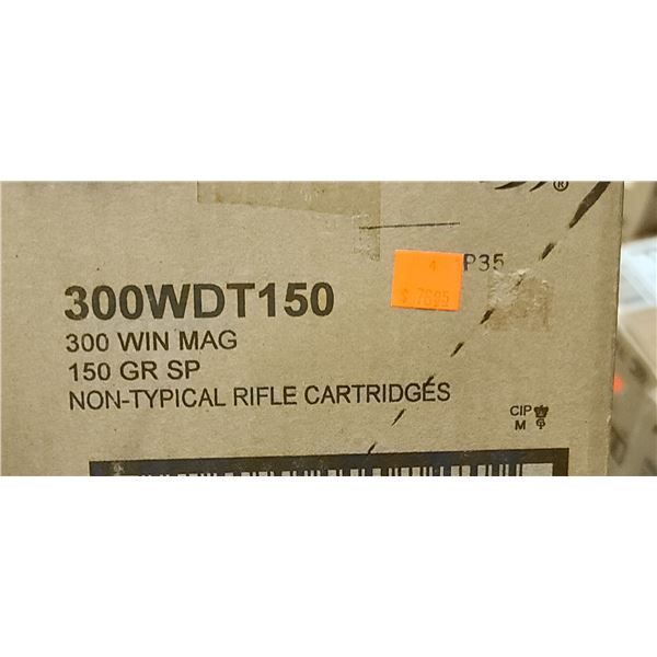 FEDERAL 300 WIN MAG 150GR SP 200/BOX - PAL REQ. NO SHIPPING