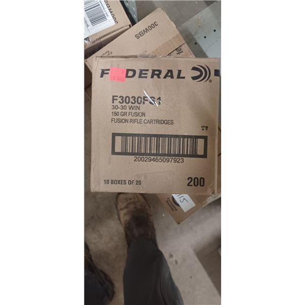 FEDERAL 30-30 SPRG 180GR SP POWER SHOK 200/BOX - PAL REQ. NO SHIPPING
