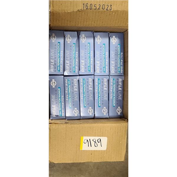 PPO RIFLE LINE 7MM REM MAG 174GR PSP 10 BOXES OF 20 - PAL REQ. NO SHIPPING