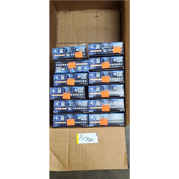 FEDERAL 303 BRITISH 180GR SP 12 BOX OF 20 - PAL REQ. NO SHIPPING