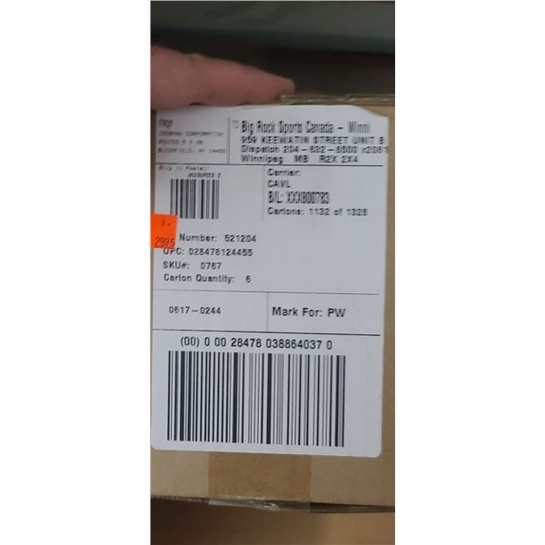 CROSMAN COPPERHEAD 4.5MM STEEL BB 6000CT, BOX OF 6 - PAL REQ. NO SHIPPING