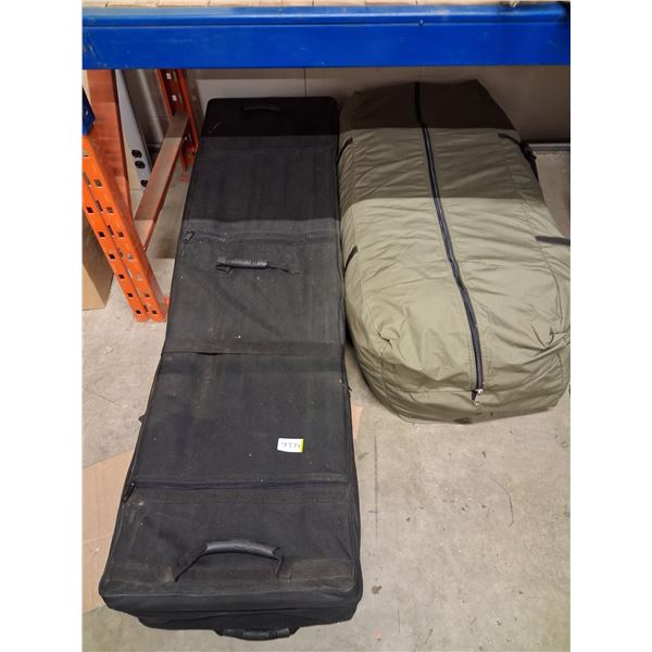 VERY LARGE APPX 10 X 20, OUTFITTERS TENT C/W METAL FRAME NEW