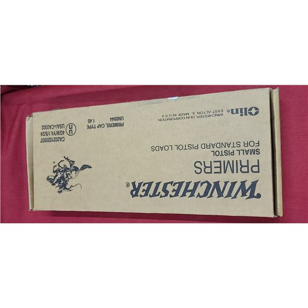 WINCHESTER WSP SMALL PISTOL PRIMERS BOX OF 5000