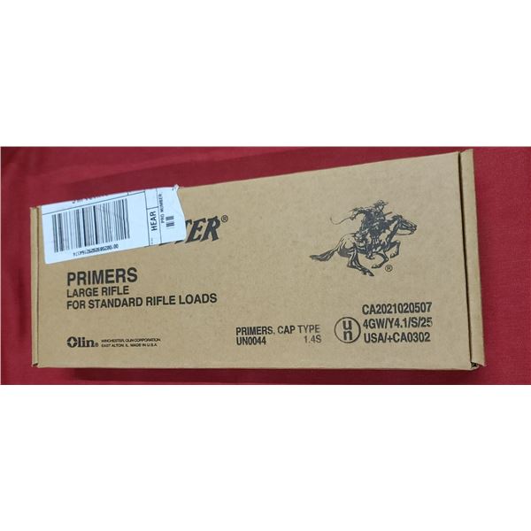 WINCHESTER ULR LARGE RIFLE PRIMERS BOX OF 5000