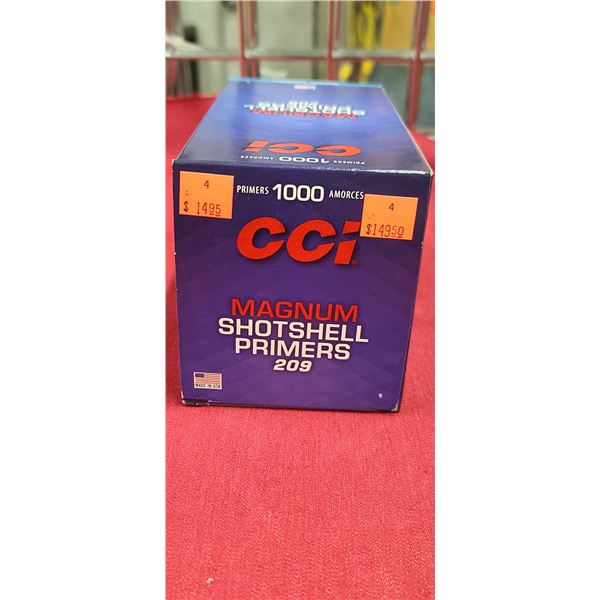 CCI #209 SHOTSHELL PRIMERS BOX OF 5000
