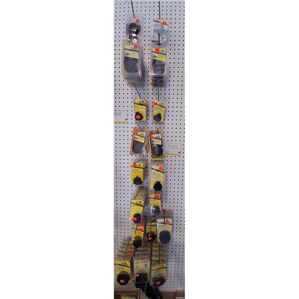 77 ASSORTED BUTLER CREEK & VANGAURD OPTIC COVERS + 3 CHARTS